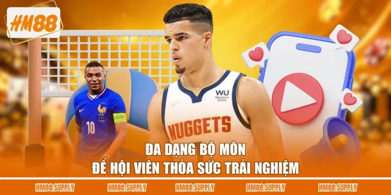 Đa dạng bộ môn để hội viên thỏa sức trải nghiệm