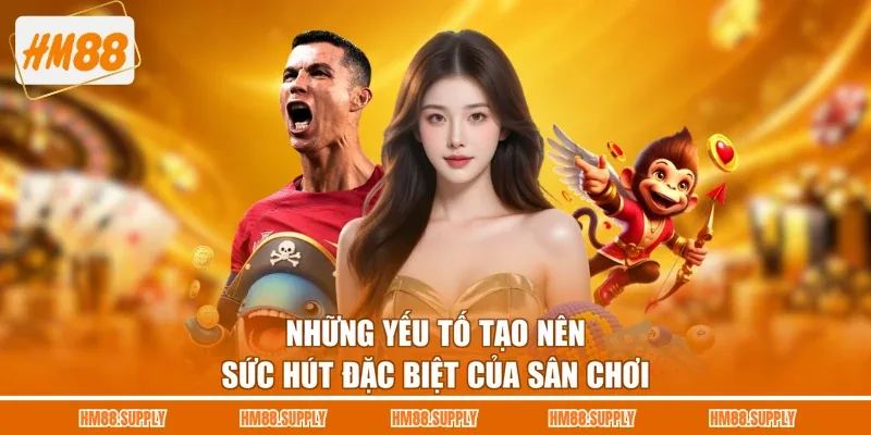 Những yếu tố tạo nên sức hút đặc biệt của sân chơi
